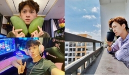 Lần hiếm hoi Ngô Kiến Huy khoe không gian riêng tư trong căn hộ bạc tỷ