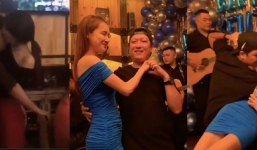 Trường Giang phấn khích ôm Nhã Phương, fan phát hiện chi tiết thú vị