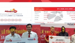 Lộ diện 2 chủ nhân cùng trúng giải độc đắc Vietlott hơn 91 tỷ đồng