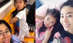 Ốc Thanh Vân nghẹn ngào trước khoảnh khắc ngây thơ của bé Lavie bên Mai Phương