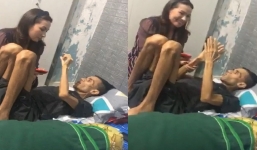 Phi Nhung đến nhà gặp fan bị bệnh nặng thực hiện tâm nguyện 