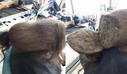 Nhiều năm không gội đầu, cô gái sở hữu bộ tóc kinh dị khiến chủ tiệm salon rùng mình