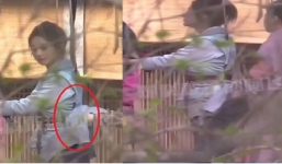 Triệu Lệ Dĩnh có hành động thiếu tế nhị trên phim trường gây tranh cãi