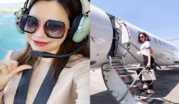 Con dâu tỷ phú của tình cũ Ngọc Trinh dùng chuyên cơ riêng bay về Việt Nam