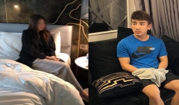 Rò rỉ ảnh thêm một chân dài bị bắt trong đường dây của 'tú ông' Lục Triều Vỹ