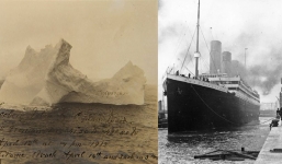 Cận cảnh rõ nét nhất về tảng băng trôi được cho đã nhấn chìm tàu Titanic