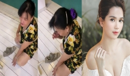 Ngọc Trinh ung dung ngồi nhìn bố mẹ làm quần quật như 'ô sin' trong biệt thự triệu đô