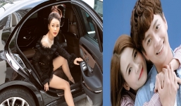 Bạn gái tin đồn của Ngô Kiến Huy khiến fan khó rời mắt vì quá gợi cảm bên xế sang