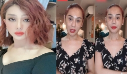 Lâm Khánh Chi mặt cứng đơ, nhọn hoắt như tượng sáp bị góp ý vẫn khẳng định đẹp tự nhiên