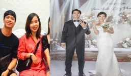 Lâu mới xuất hiện cùng chồng, hôn thê của Công Phượng diện mạo khác lạ, lộ điểm bất thường