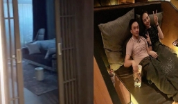 Mải quay clip, Cường đô la vô tình để lọt hình ảnh chốn riêng tư với Đàm Thu Trang trong biệt thự