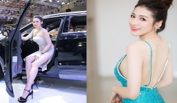 Diện váy xẻ sâu, bóng hồng xế sang Đặng Lê Nguyên Vũ đưa đón khiến fan thót tim vì pha tạo dáng bá đạo