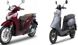 Honda SH Mode rớt giá có nguy cơ bị soán ngôi trước đối thủ mang tên Yamaha Vinoora