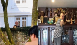 Phản ứng của Xuân Hinh khi phát hiện bị quay lén trong tư gia hoành tráng