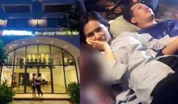 Nhã Phương trốn con đi khách sạn cùng Trường Giang, có hành động khiến fan 'đứng hình'