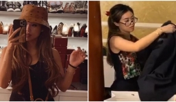 Em trai chồng Hà Tăng vô tình 'phơi bày' nhan sắc thật của tiểu thư Tiên Nguyễn qua ảnh chụp lén