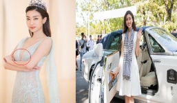 Hoa hậu Đỗ Mỹ Linh chỉ muốn 'độn thổ' vì gặp sự cố trang phục do chiếc váy 'phản chủ'
