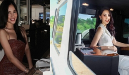 Hoa hậu Tiểu Vy khiến dân tình ngượng chín mặt với bộ đồ hở không kém Ngân 98