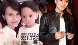 Xuất hiện bên em gái cùng mẹ khác cha, ngoại hình của con trai Ngô Kiến Huy gây chú ý