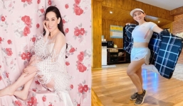 Học Ngân 98, Phi Nhung bất ngờ tung ảnh 'mát mẻ' giữa thanh thiên bạch nhật khiến fan choáng váng