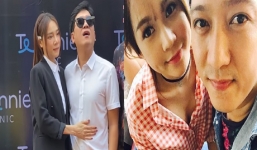 Nhã Phương cư xử lạ khi chạm mặt mỹ nhân từng cùng Trường Giang thức thâu đêm vì 'đứa con tinh thần'