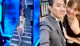 Hari Won chỉ muốn 'độn thổ' vì diện váy ngắn không may ngã trên sân khấu khiến fan thót tim