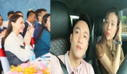 Bị chụp lén, Đàm Thu Trang khiến fan phát hoảng vì chi tiết lạ trên khuôn mặt 