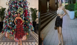 Khoe vai trần nuột nà, Văn Mai Hương bị soi chi tiết đáng lo ngại hậu ồn ào clip tại nhà riêng