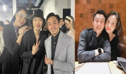 Sánh đôi cùng Đàm Thu Trang, Cường đô la gây chú ý với ngoại hình ngày càng phát tướng