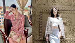 Có Đức Huy 'chống lưng', Cẩm Đan vẫn thua xa Lệ Quyên trong cuộc đua 'nữ hoàng' hàng hiệu