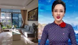 Lần hiếm hoi BTV Thời sự 19h Hoài Anh khoe chốn riêng tư