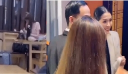 Xuất hiện clip quay lén Tăng Thanh Hà cùng chồng trong sự kiện: Nhan sắc thật gây xôn xao