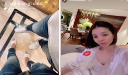 Vô tư tình tứ bên 'phi công', Lệ Quyên bị các thánh soi phát hiện được tình trẻ đưa về nhà sống chung