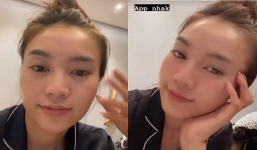 Mặt mộc của Ninh Dương Lan Ngọc qua camera thường và khi dùng app gây bất ngờ