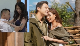 Phản ứng của Thúy Diễm khi chứng kiến ông xã đóng cảnh tế nhị với bạn diễn