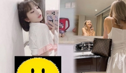 Hotgirl Tiktok Lê Thị Khánh Huyền lại 'đãi mắt' thiên hạ với khoảnh khắc thiếu vải