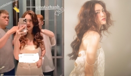 Rò rỉ khoảnh khắc Ninh Dương Lan Ngọc được người đàn ông lạ chăm chút từng li từng tí