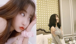 Những lần khoe ảnh chốn riêng tư của hotgirl Tiktok Lê Thị Khánh Huyền làm fan xao xuyến