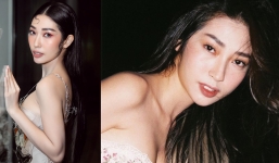 Nhan sắc khác lạ của Khổng Tú Quỳnh sau khi 'đường ai nấy đi' với Ngô Kiến Huy