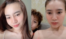 Ninh Dương Lan Ngọc lộ nhan sắc thật khi không son phấn, chi tiết lạ gây tò mò
