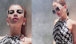 Lệ Quyên muối mặt khi bị rơi vào 'thảm cảnh' vì bức ảnh phản chủ