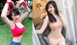 Bà Tưng Huyền Anh diện chiếc áo bó sát, trễ cổ khoe vẻ đẹp gợi cảm chưa bao giờ 'hết thời'