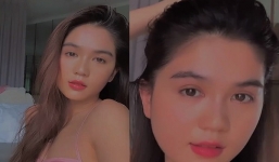 Ngọc Trinh lên đồ ngủ hờ hững khoe chốn riêng tư vô tình lộ chi tiết đáng lo ngại