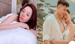 Lệ Quyên tạo dáng gây hiểu lầm, vô tư để Lâm Bảo Châu đụng chạm