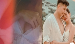 Táo bạo hơn Ngọc Trinh, Lệ Quyên cố tình vén váy ngủ khiến CĐM phát ngượng