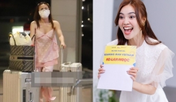 Phát hoảng khi Ninh Dương Lan Ngọc 'quên thay đồ' ra sân bay: Lộ thân hình đáng báo động