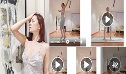 Lệ Quyên tung full clip tại nhà riêng, sắc vóc ngày càng nuột nà