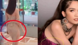 Ham diện đồ thiếu vải, Ngọc Trinh 'độn thổ' vì để lộ 'phụ tùng'