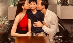 Ảnh chụp lén phơi bày mối quan hệ thật của Kim Lý và con trai riêng Hồ Ngọc Hà