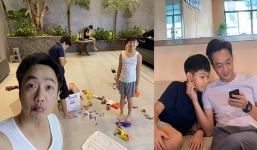 Cường đô la khoe khoảnh khắc đời thường bên quý tử Subeo: CĐM trầm trồ vì 1 chi tiết đặc biệt